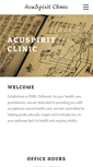 Mobile Screenshot of acuspirit.ca